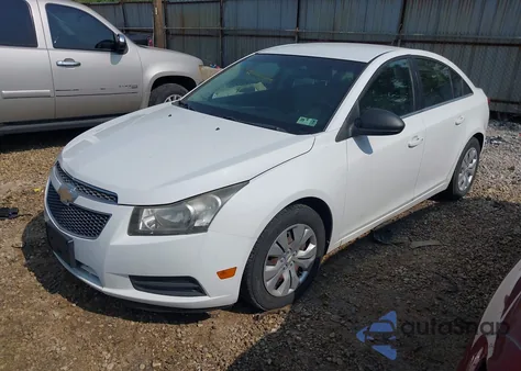 2012 Chevrolet Cruze Ls from USA, damaged, VIN 1G1PD5SH2C7102438